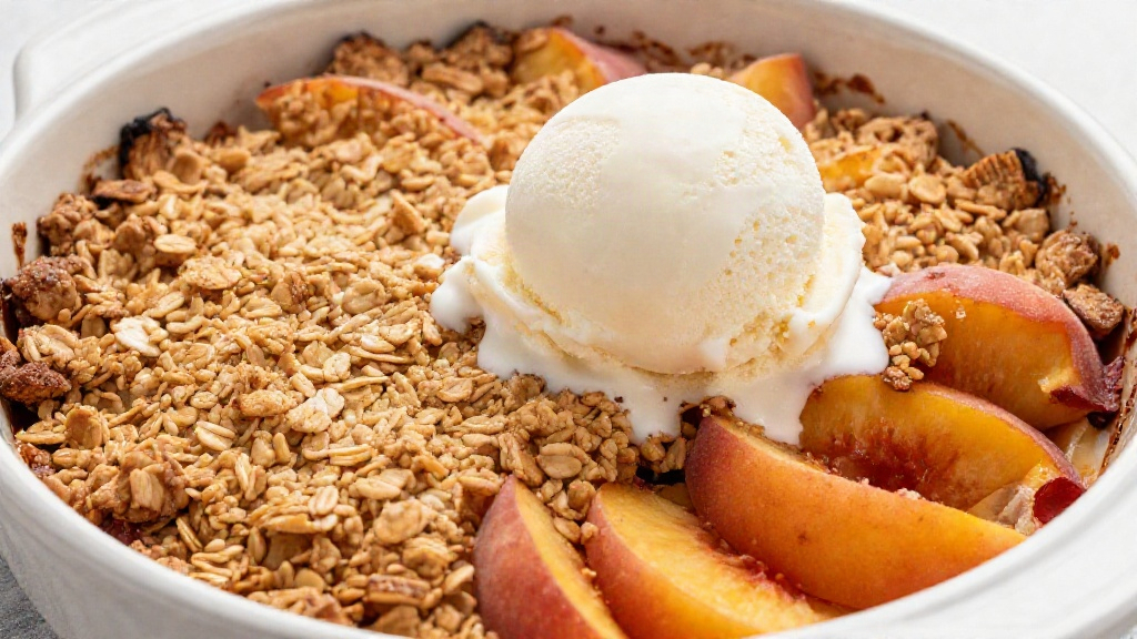 Easy Peach Crisp Recipe