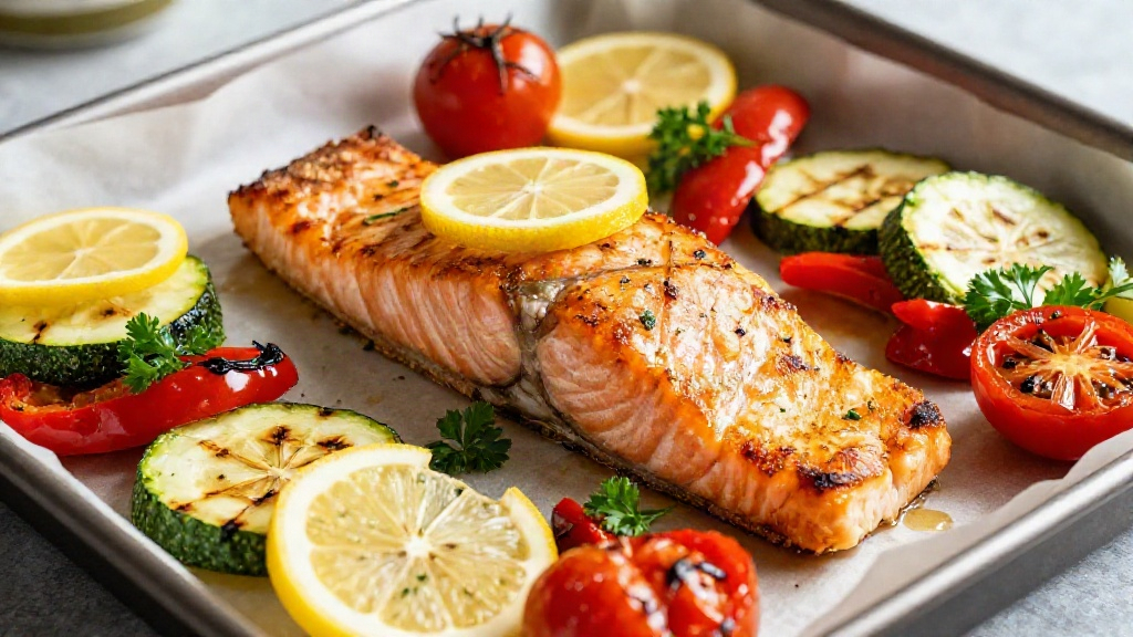 One-Pan Lemon Herb Salmon & Veggies